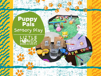 Kidcreate Studio - Woodbury. Puppy Pals Sensory Play (12 months-6 Years)