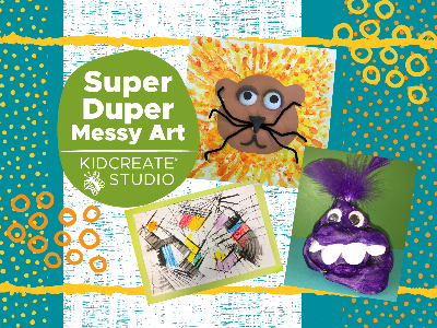  Super Duper Messy Art Summer Camp (2-6 Years)