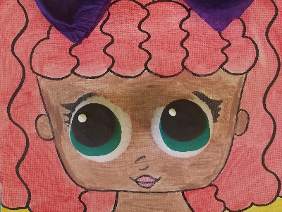 How to Draw & Paint an L.O.L. Doll Workshop (4-9 Years)